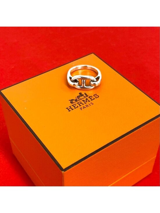 Hermes Jewelry - Hermes Chaine D'ancre Ring 925 Sterling Silver